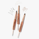 Revolution Fluffy Brow Filter Duo Dark Brown - BeautyBound.co.za