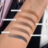 Revolution Duo Brow Pencil Medium Brown - BeautyBound.co.za