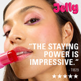Jelly Blush Stick Lip and Cheek Stain Strawberry Pink