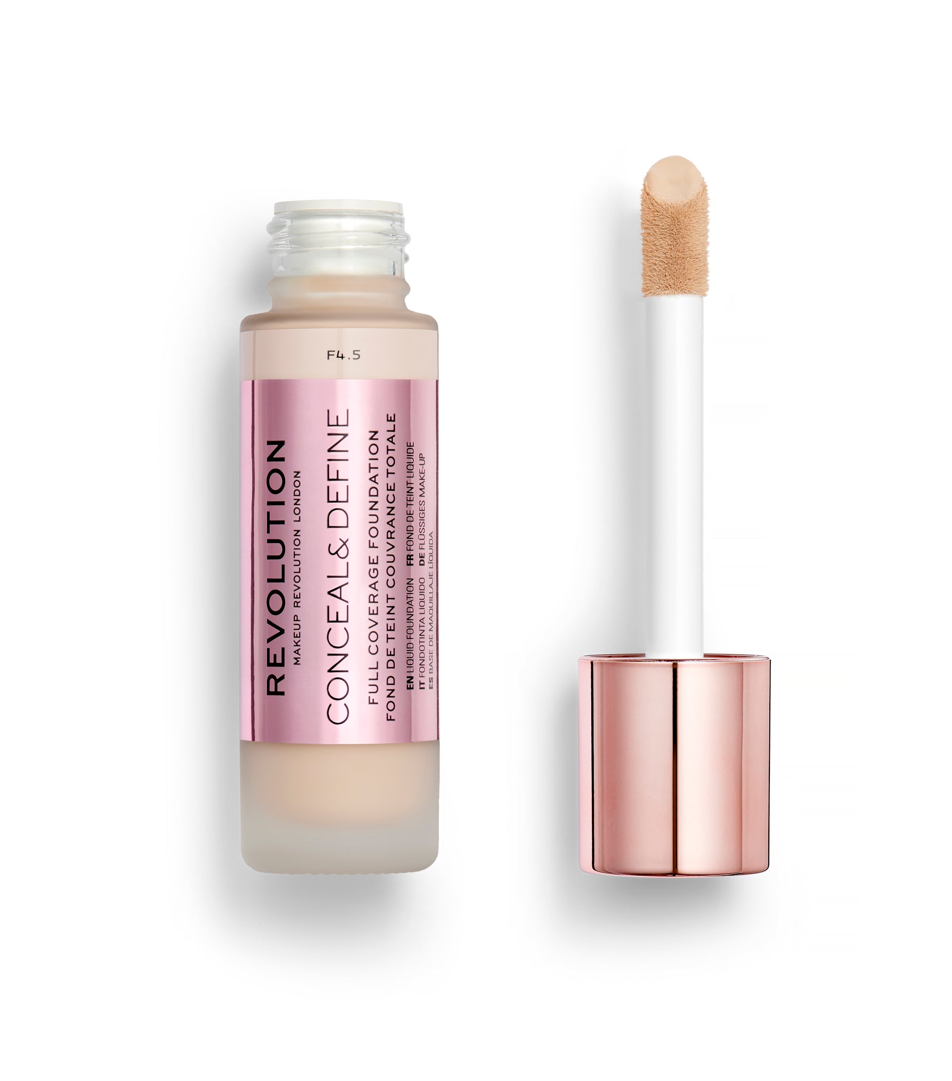 Revolution Conceal & Define Foundation F4.5