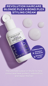 Revolution Haircare Blonde Plex 6 Bond Restore Styling Cream 100ml - BeautyBound.co.za
