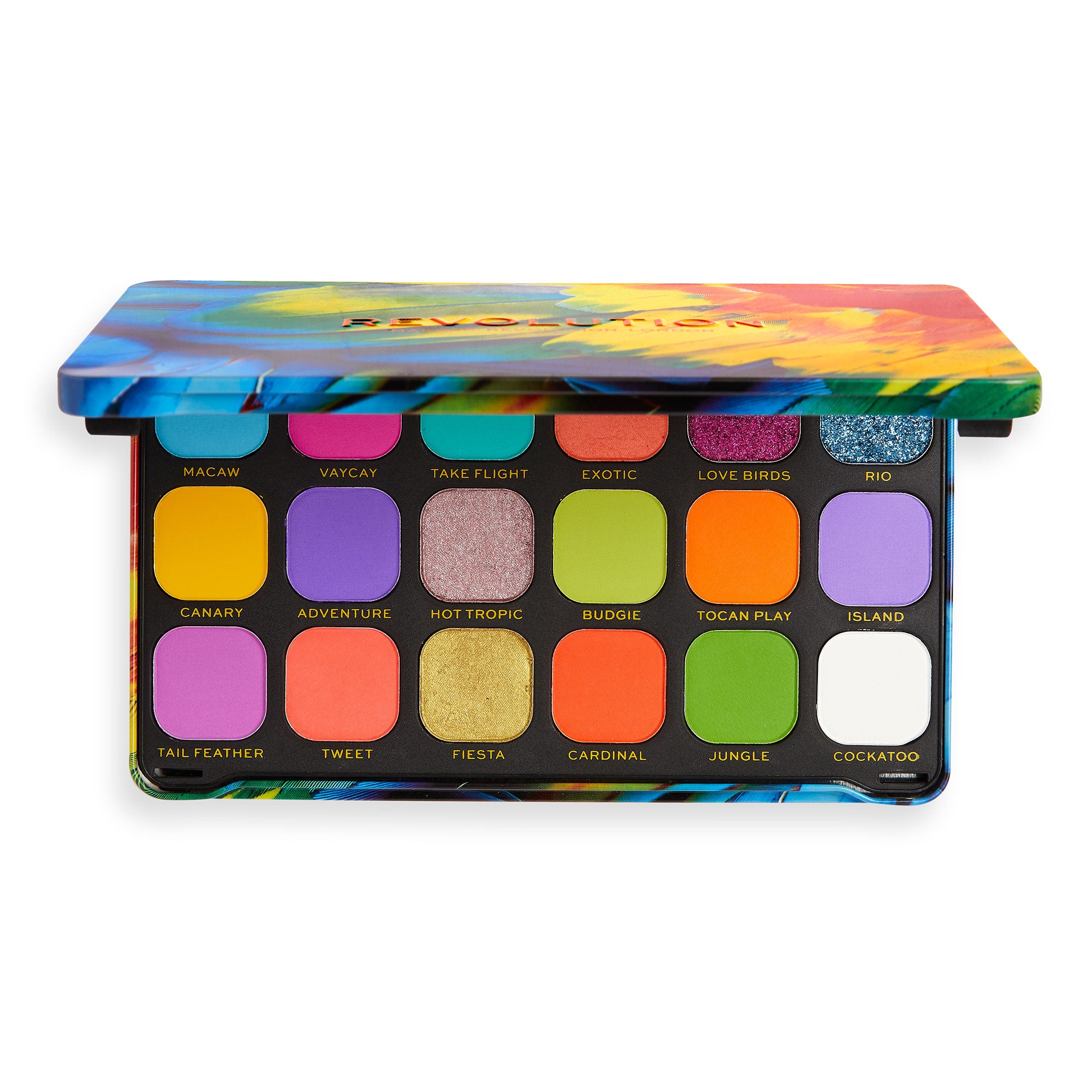 Revolution Forever Flawless Birds Of Paradise Eyeshadow Palette