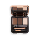 Revolution Brow Sculpt Kit Dark Brown - BeautyBound