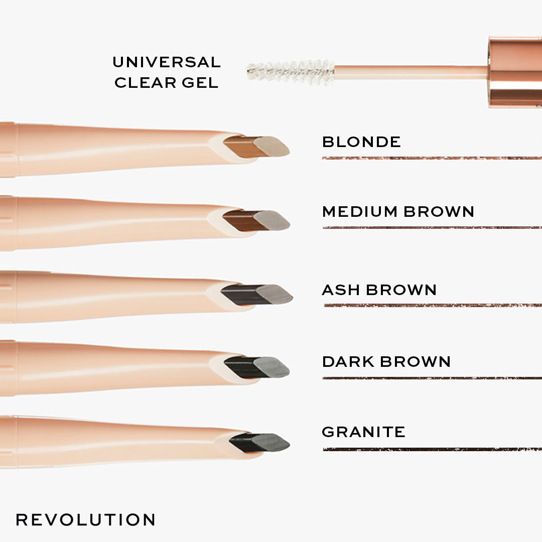 Revolution Fluffy Brow Filter Duo Ash Brown