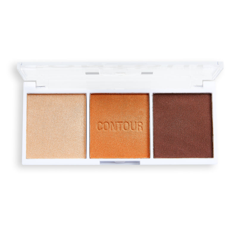 Revolution Relove Colour Play Contour Palette Bronze Sugar