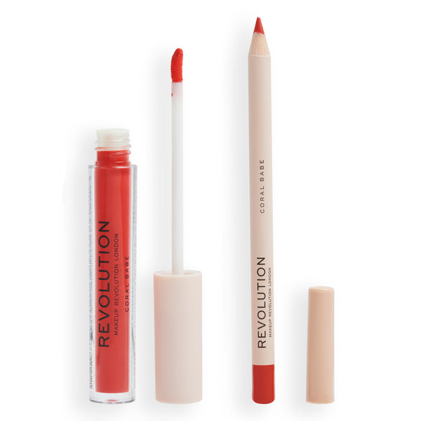 Revolution Lip Contour Kit Sassy Red