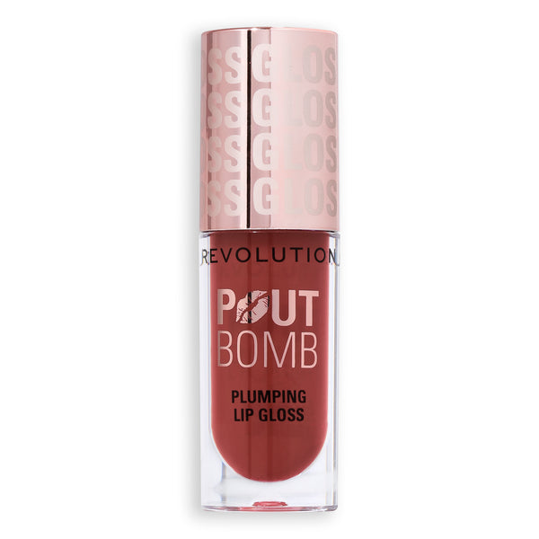 Pout Bomb Plumping Gloss Cookie Warm Nude