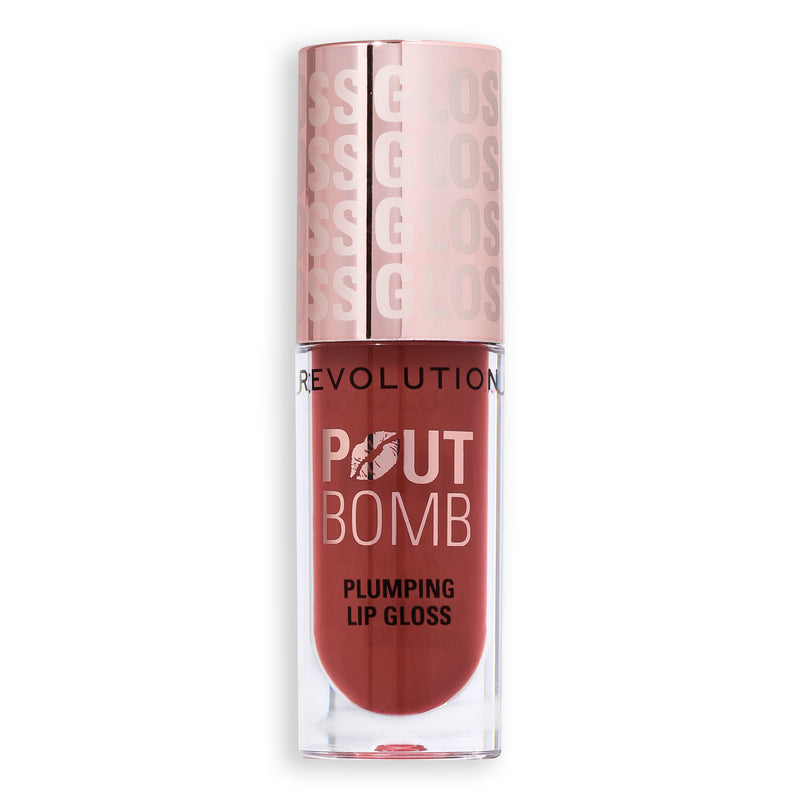 Pout Bomb Plumping Gloss Cookie Warm Nude