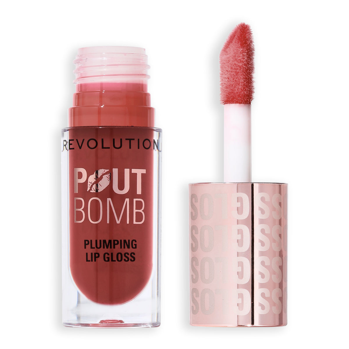 beautybound-co-za Pout Bomb Plumping Gloss Cookie Warm Nude