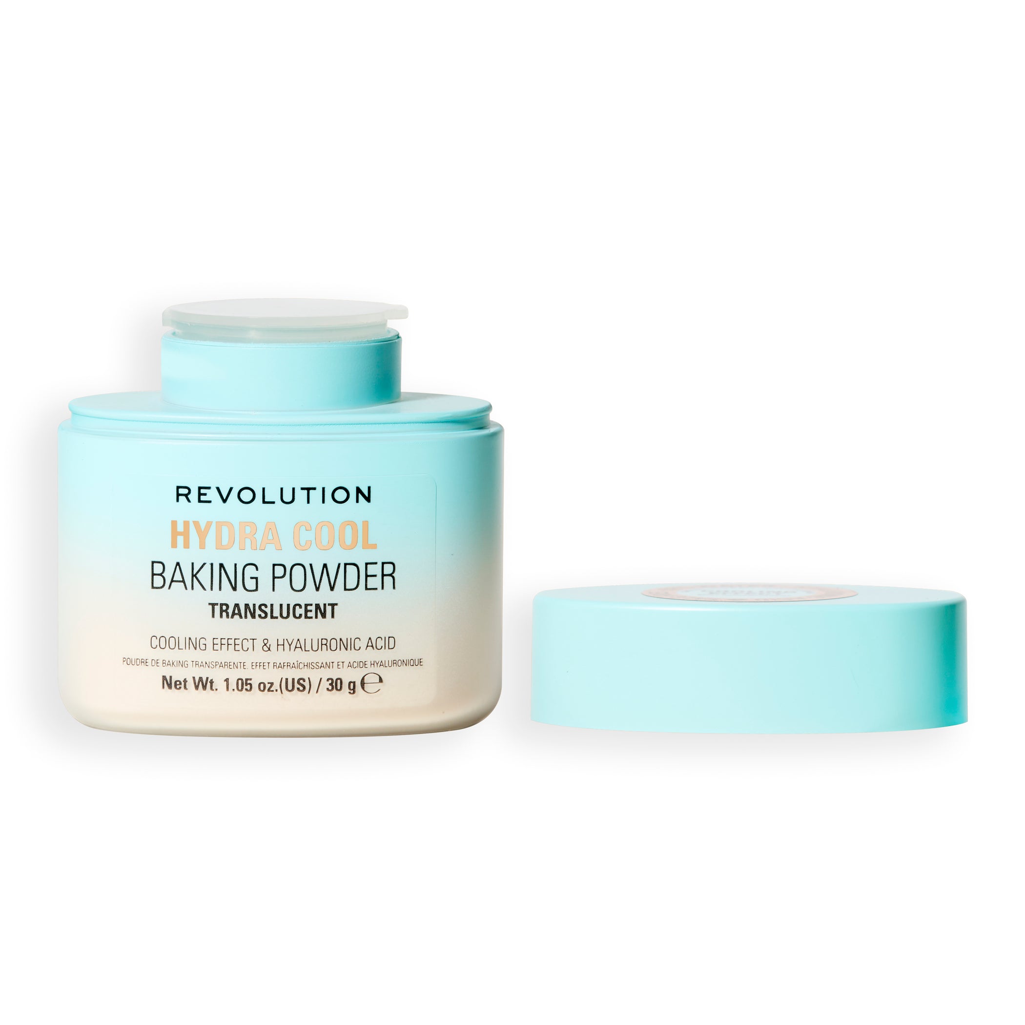 Revolution Hydra Cool Cooling Loose Baking Powder Translucent