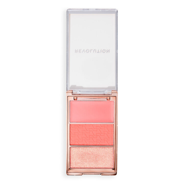 Revolution Blush Icon Palette Authentic Peach