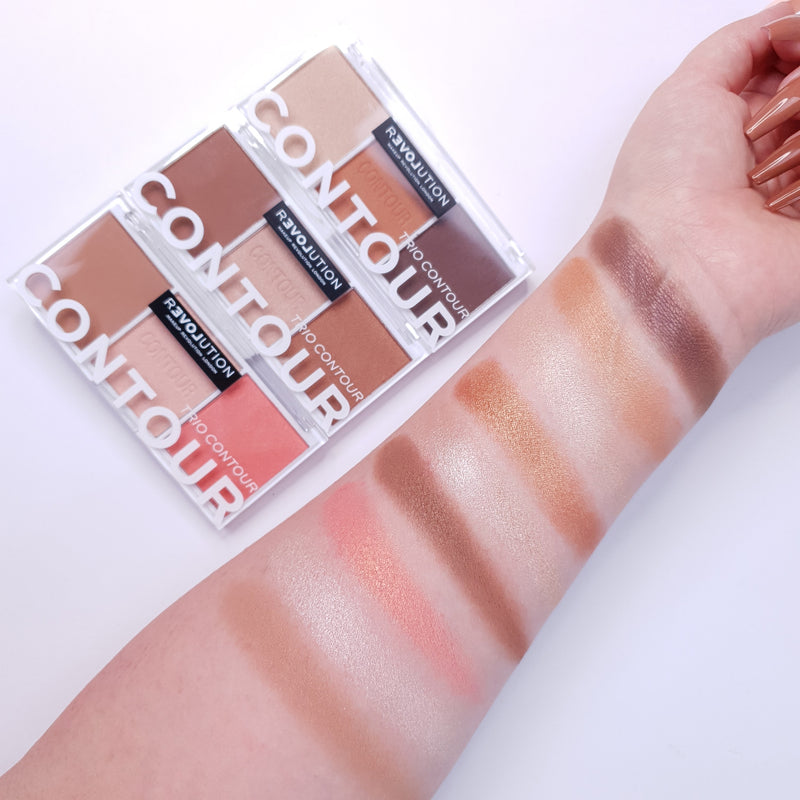 Revolution Relove Colour Play Contour Palette Bronze Sugar