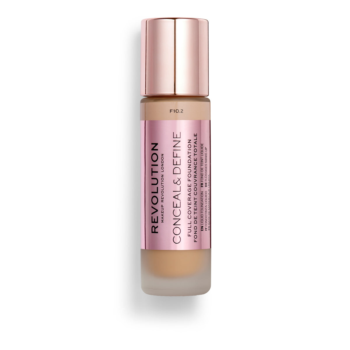 Revolution Conceal & Define Foundation F10.2