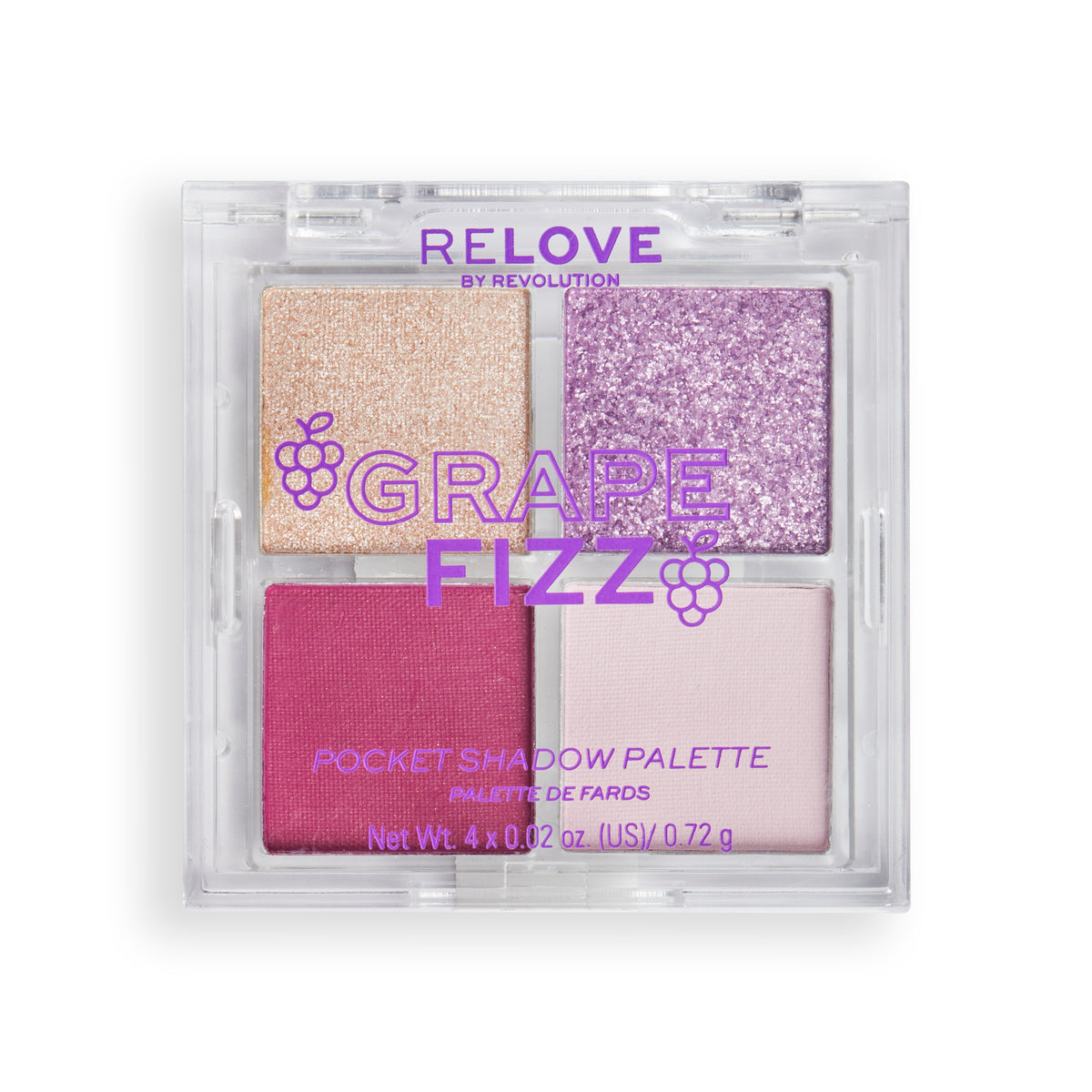 Revolution Relove Pocket Palette Grape Fizz
