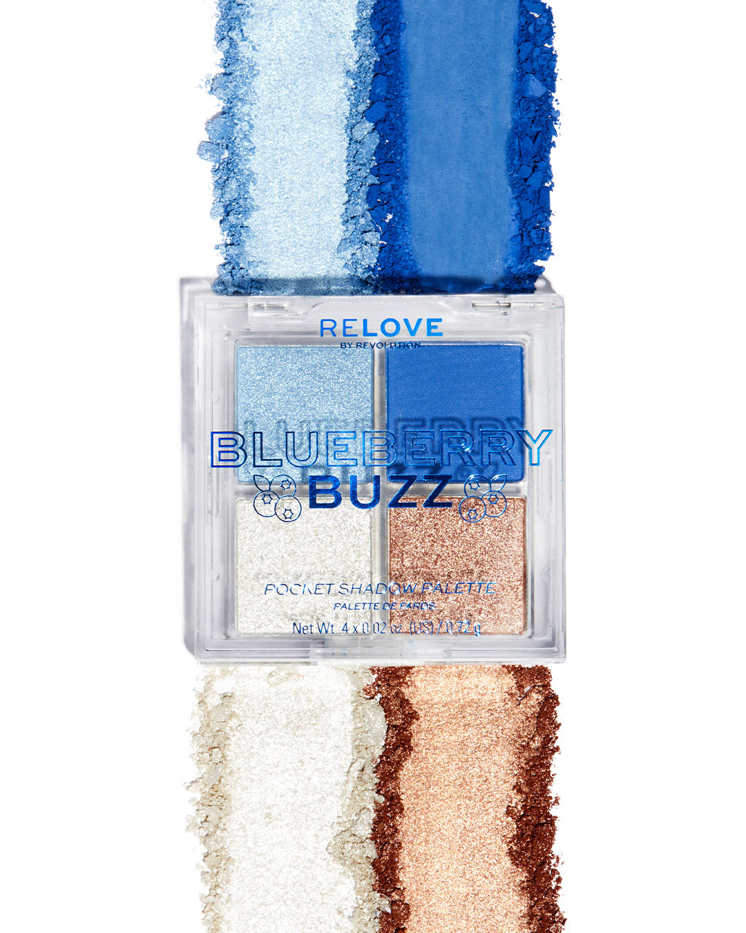 Revolution Relove Pocket Palette Blueberry Buzz