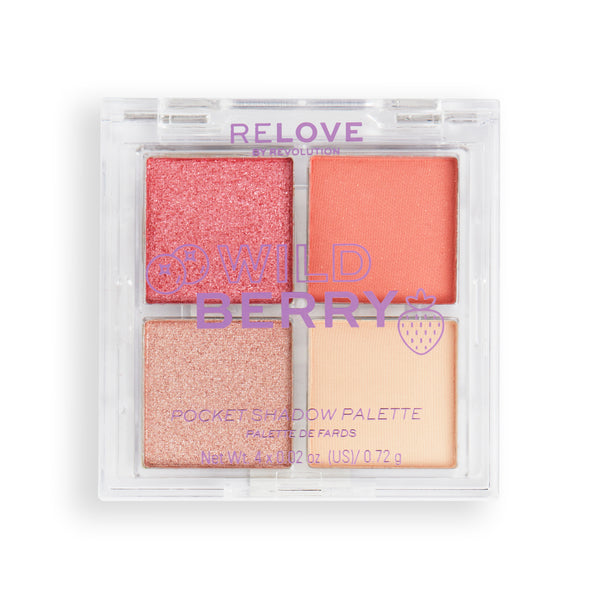 Revolution Relove Pocket Palette Wild Berry