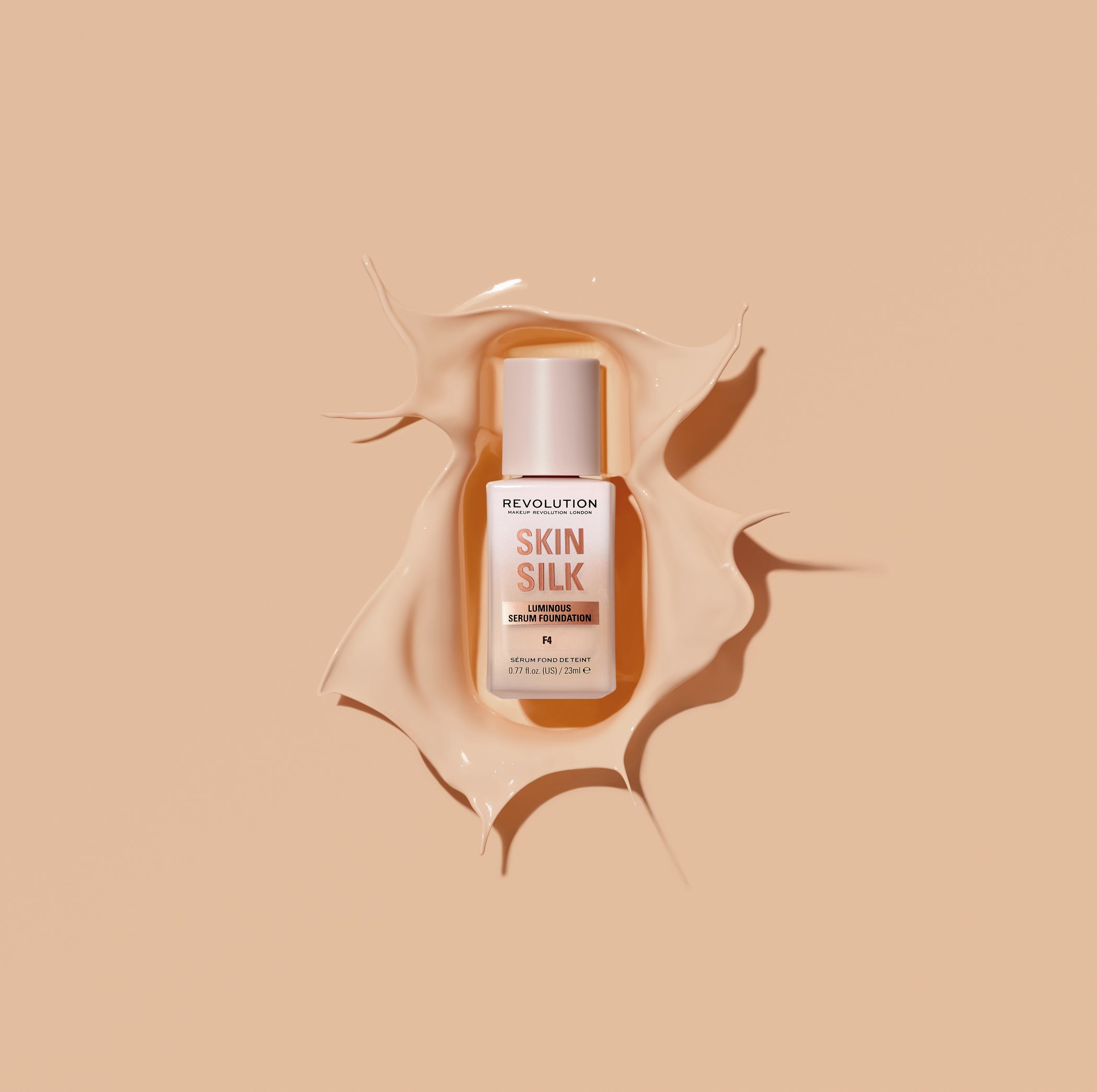 Revolution Skin Silk Serum Foundation F4C