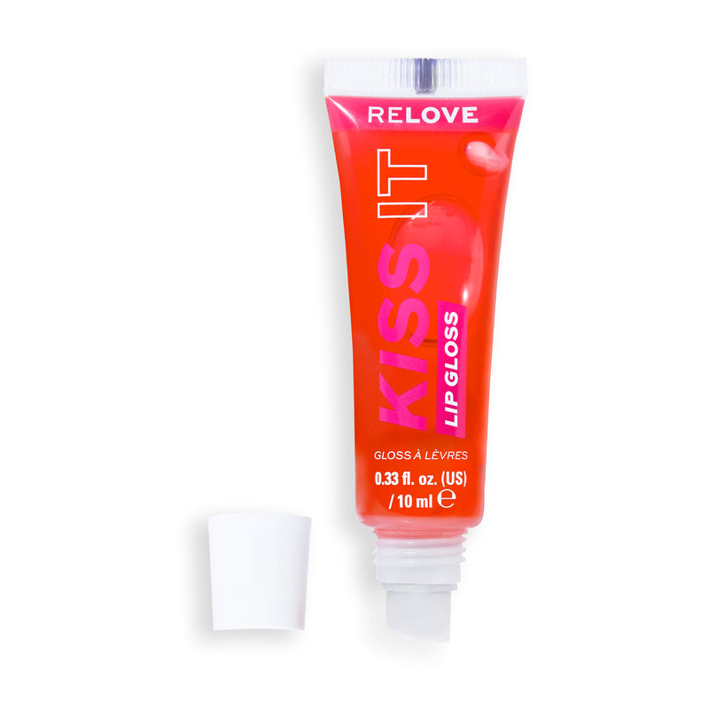 Relove By Revolution Kiss It Lip Gloss Peach