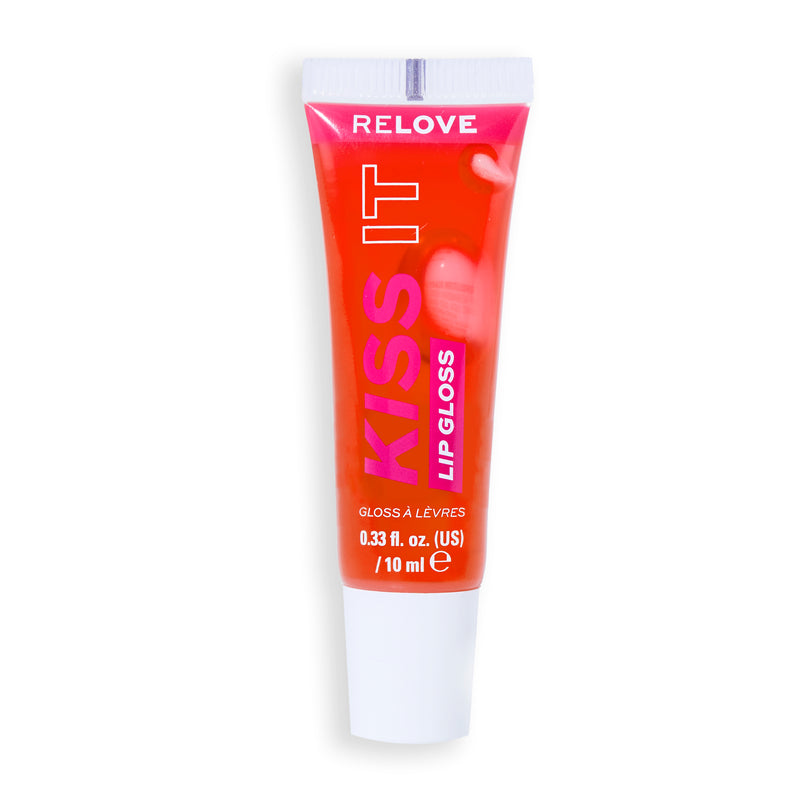 Relove By Revolution Kiss It Lip Gloss Peach