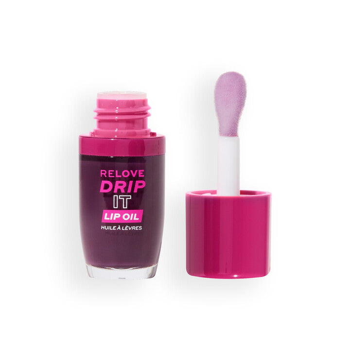 Relove By Revolution Drip It Glossy Lip Oil Mauve