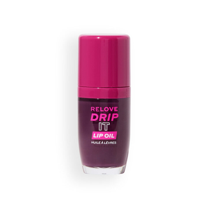 Relove By Revolution Drip It Glossy Lip Oil Mauve