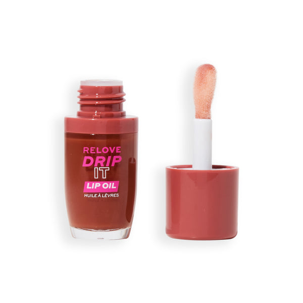 Relove By Revolution Drip It Glossy Lip Oil Peach