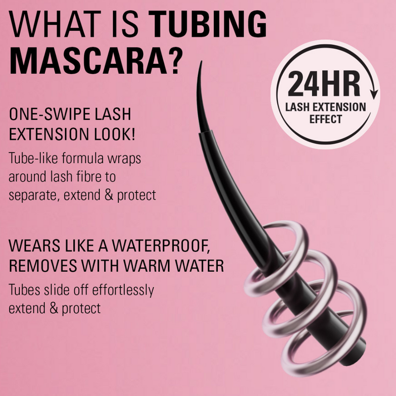 Revolution Wrap Lash Tubing Mascara Black