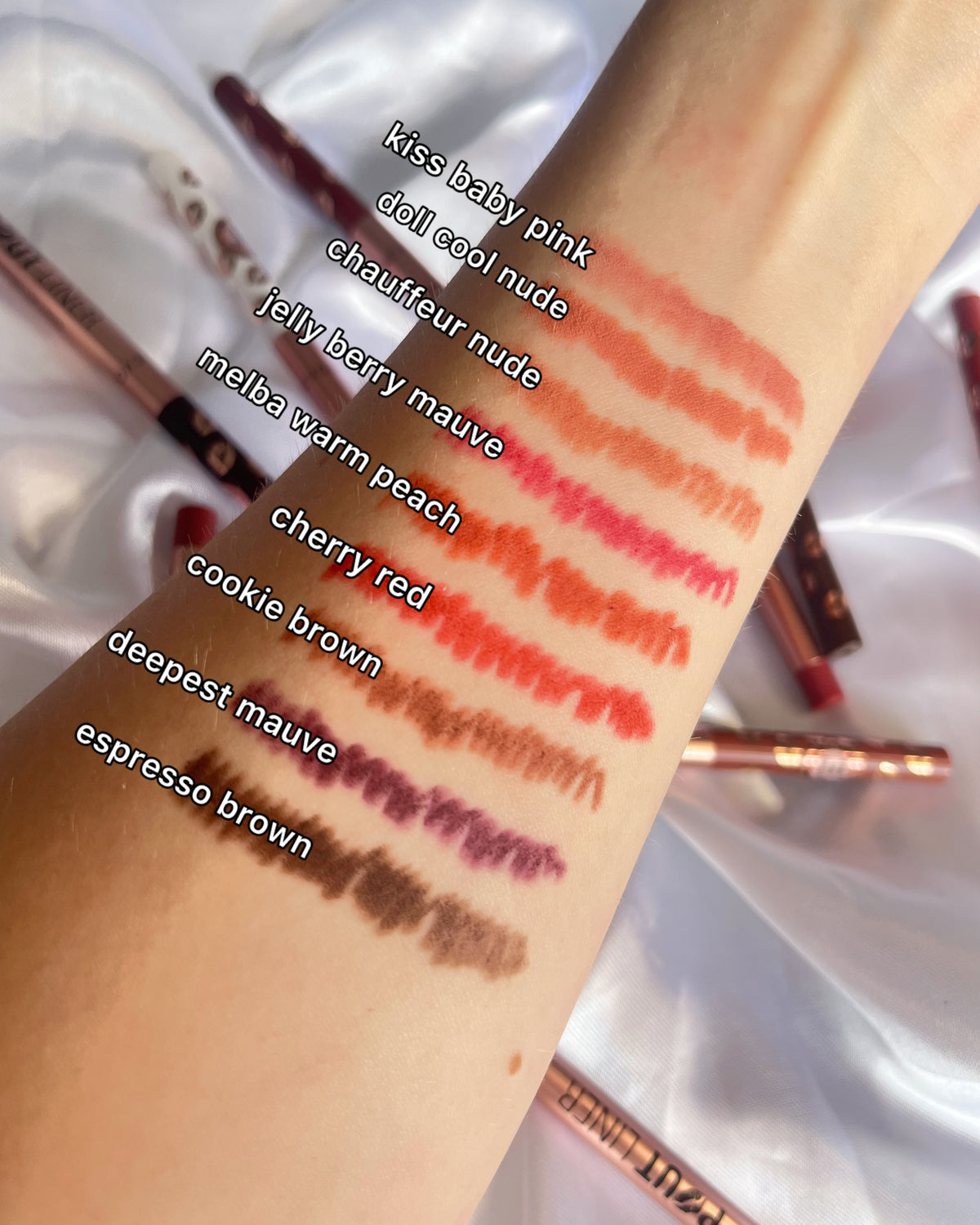 Revolution Pout Bomb Plumping Lip Liner Espresso Cool Brown