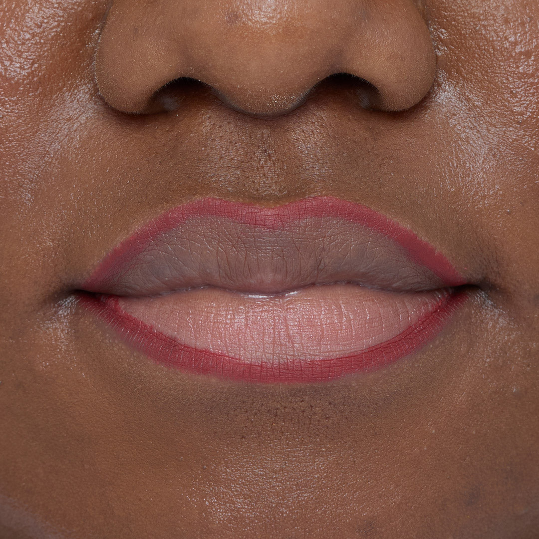 Revolution Pout Bomb Plumping Lip Liner Burnt Cherry Red