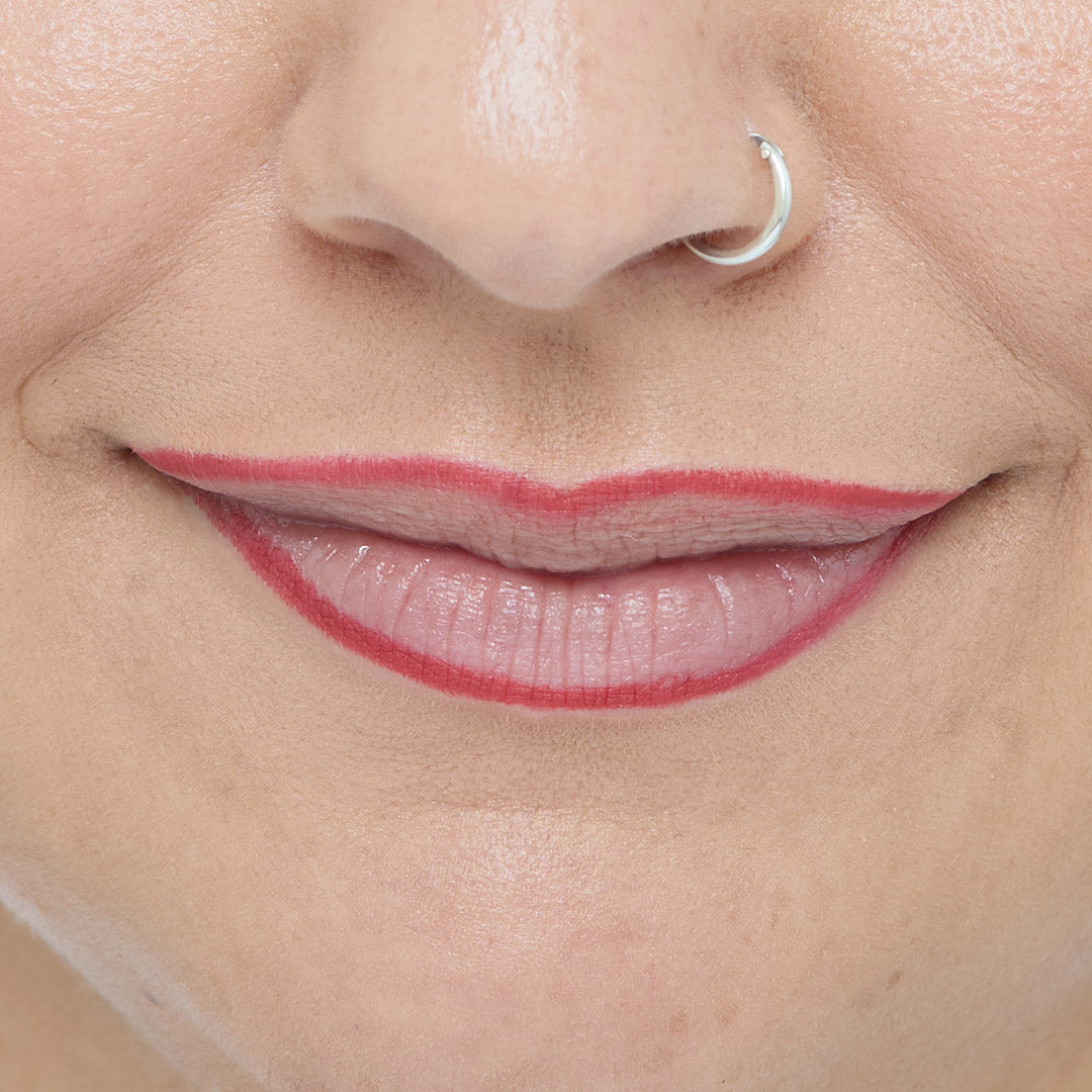 Revolution Pout Bomb Plumping Lip Liner Burnt Cherry Red