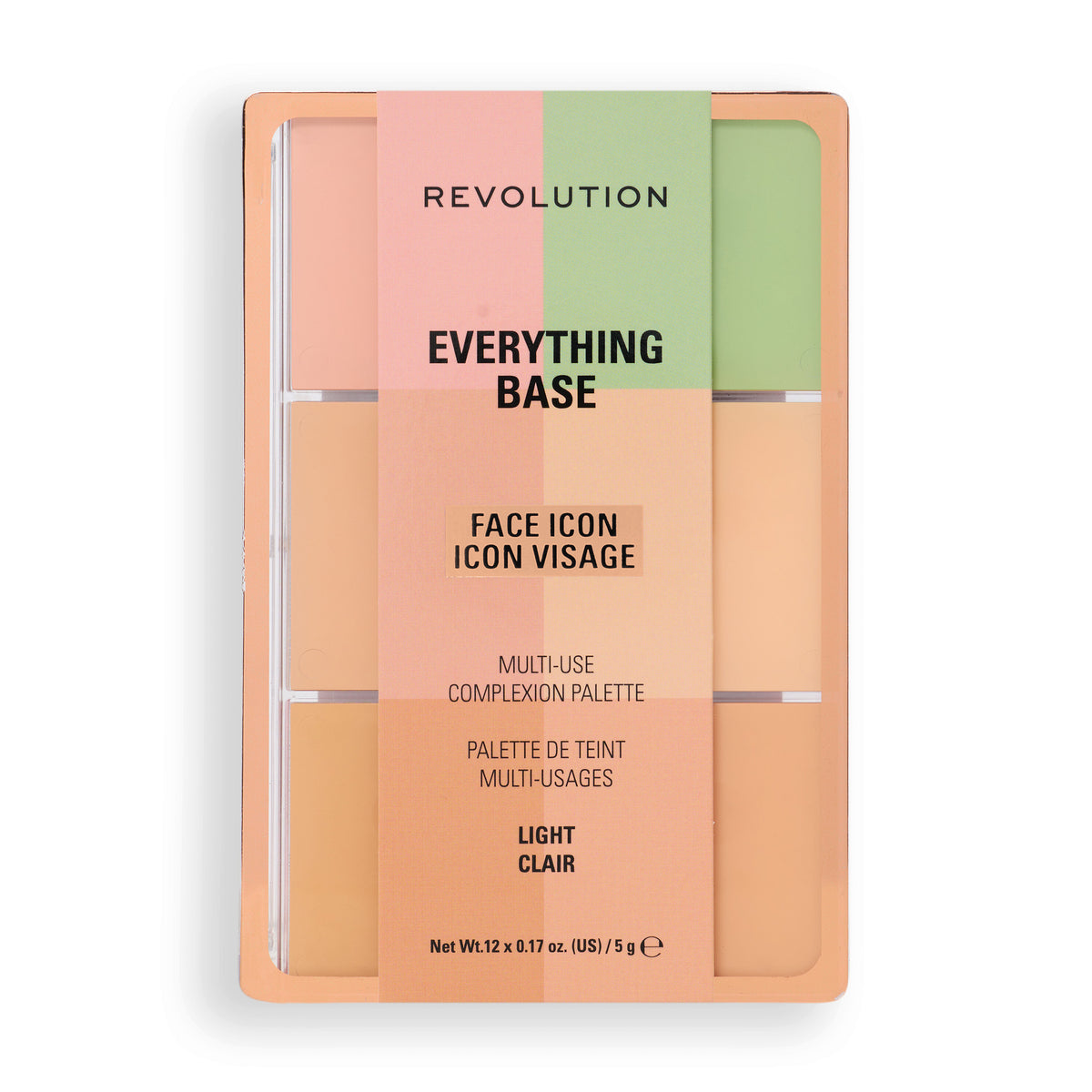 Everything Base Face Icon Complexion Palette Light