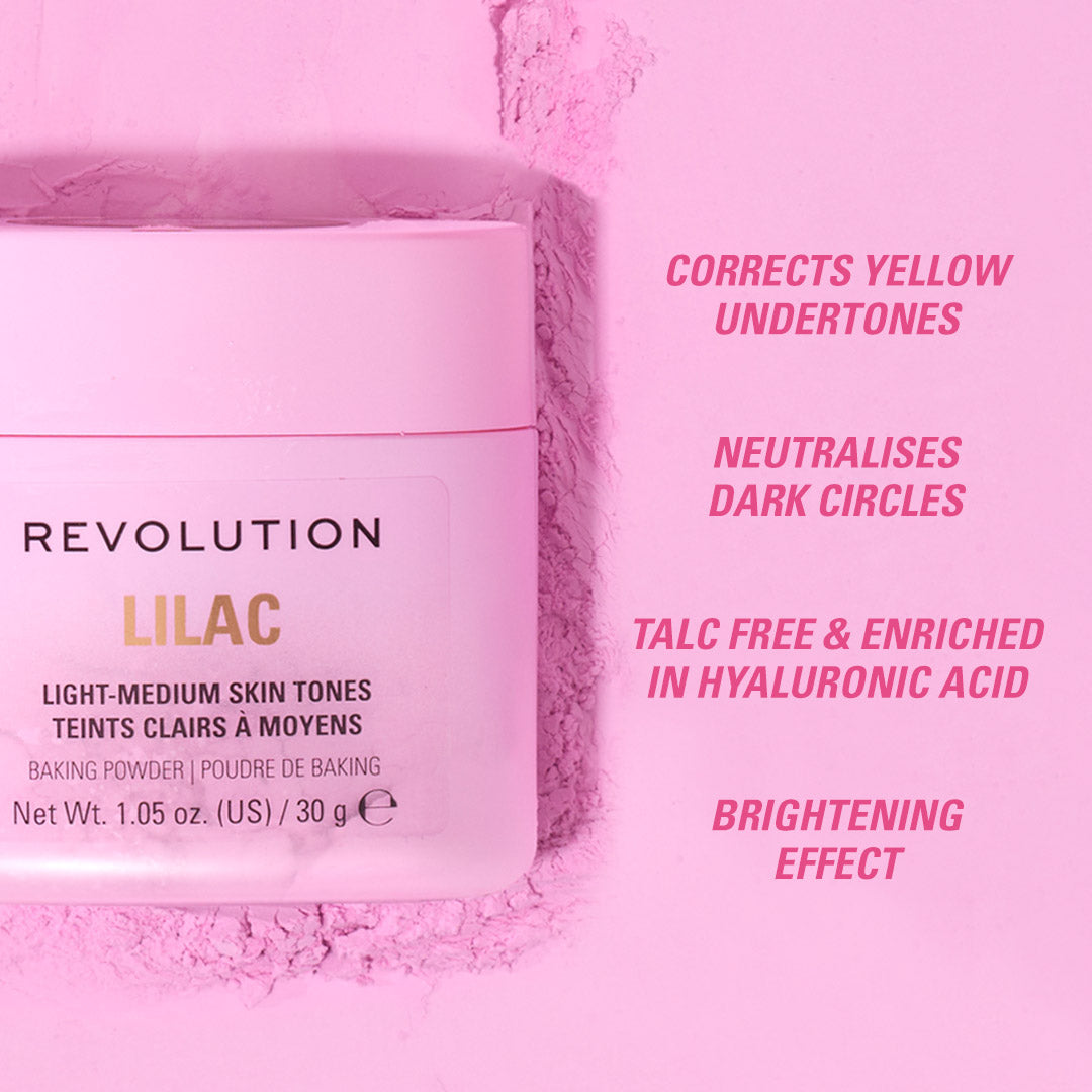 Revolution Loose Baking Powder Lilac