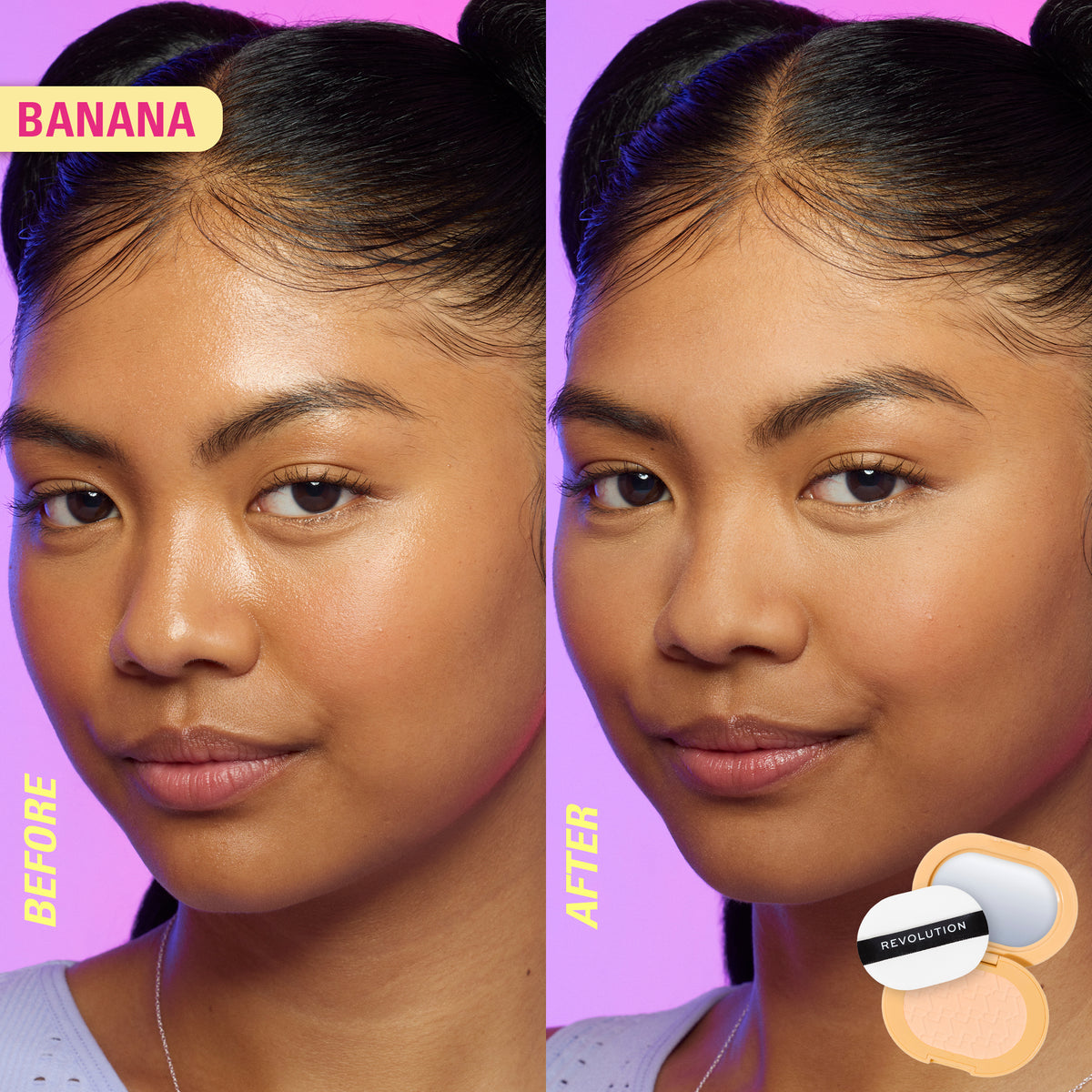 Powder Pops Instant Blur Setting Powder Banana