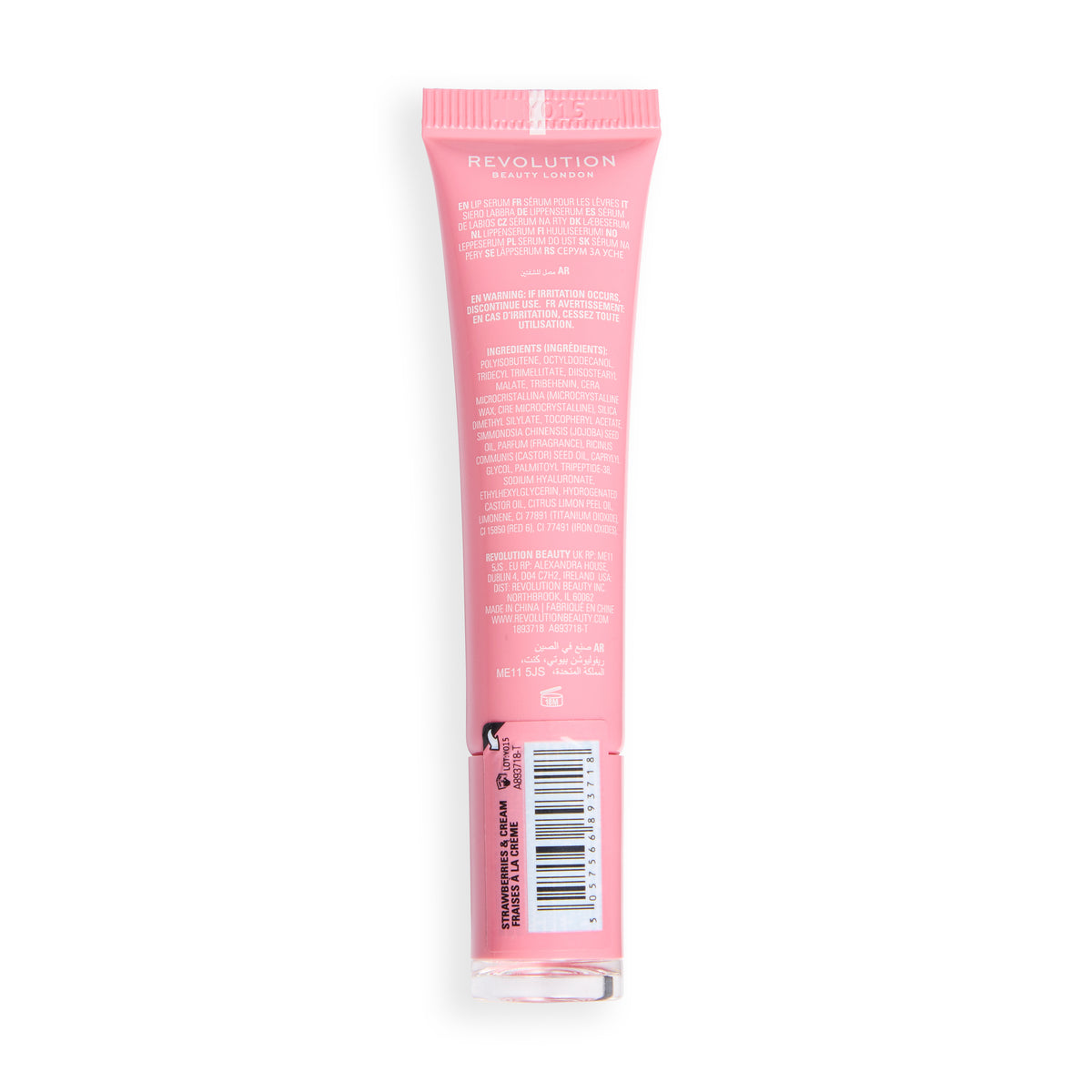 Peptide Glaze Tinted Lip Serum Strawberries & Cream
