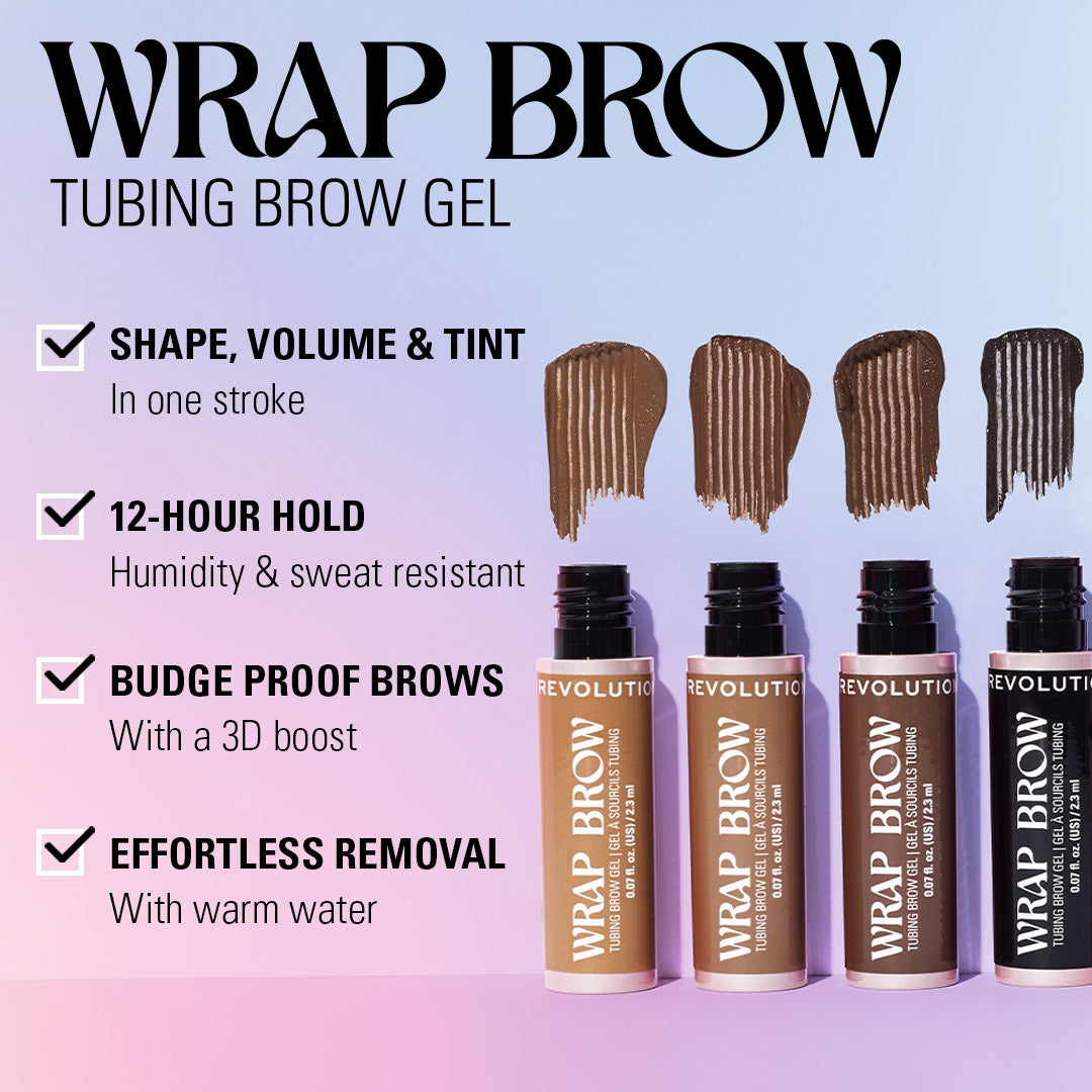 Wrap Brow Dark Ebony Black