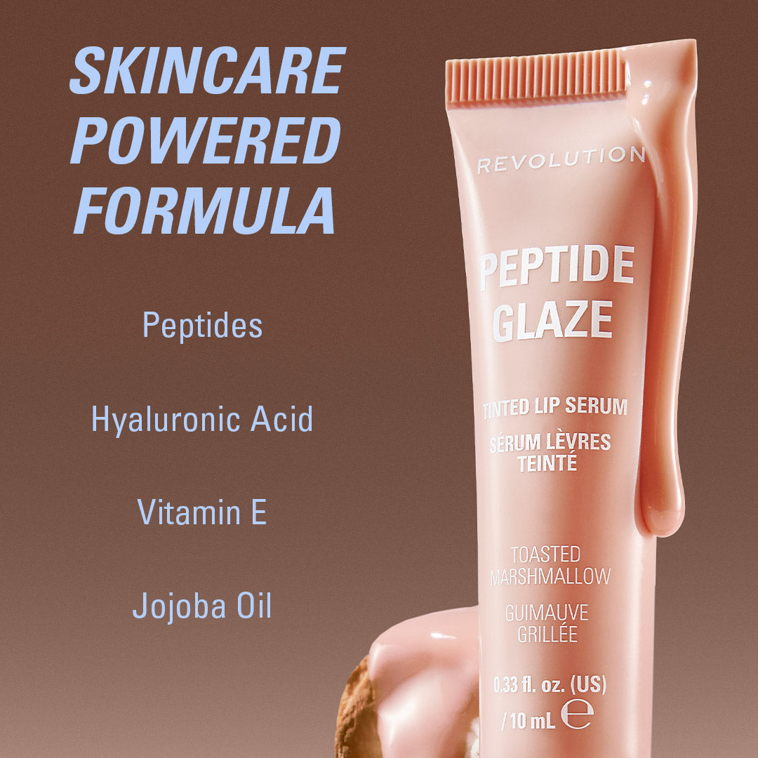 Peptide Glaze Tinted Lip Serum Cinnamon Roll