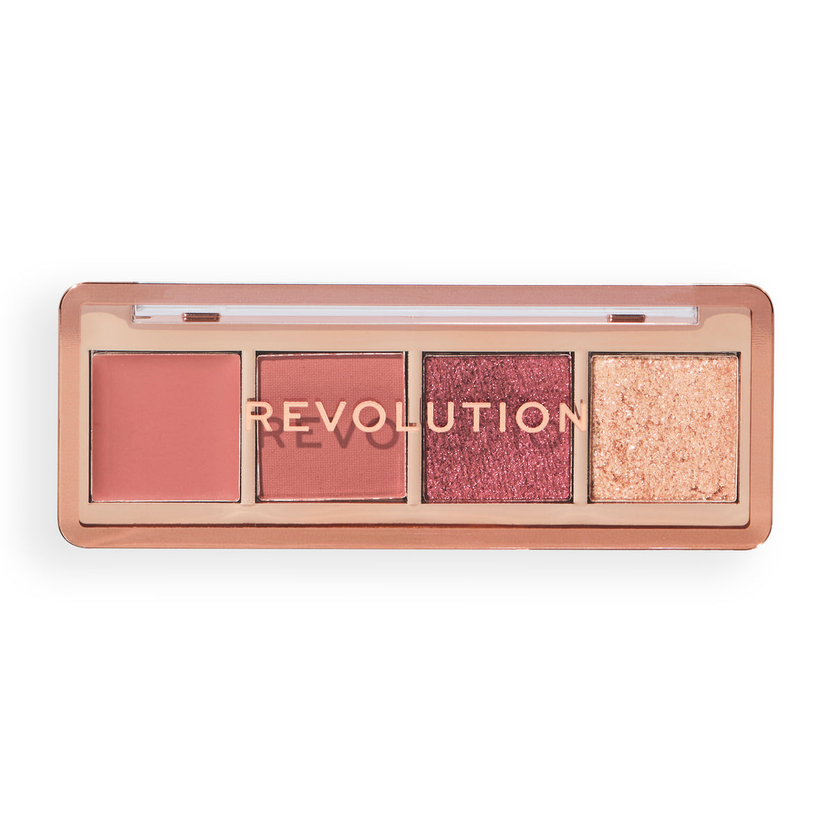 Revolution The True Icon Edit Warm Nudes Mini Eyeshadow Palette