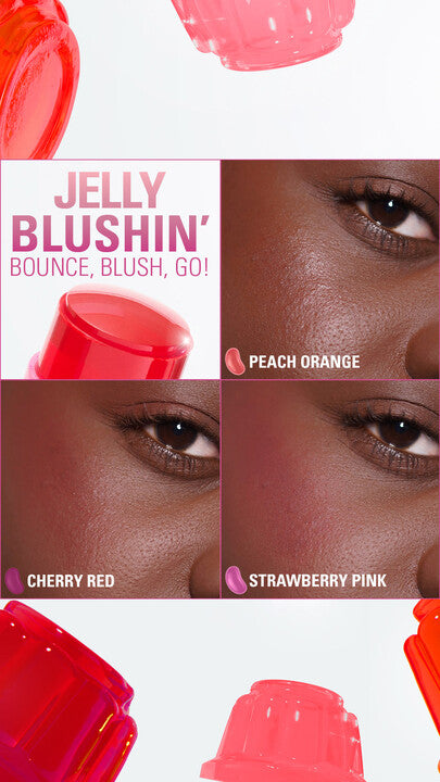Revolution Jelly Blush Stick Lip and Cheek Stain Peach Orange