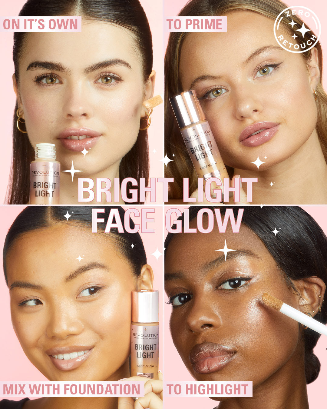 Revolution Bright Light Face Glow Gleam Light
