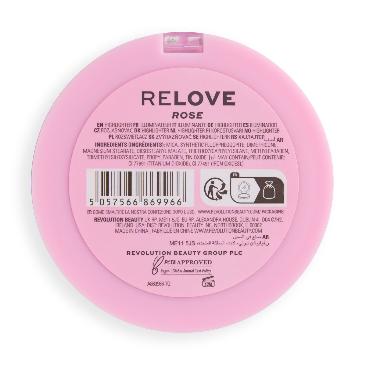 beautybound-co-za Relove Super Highlight Rose