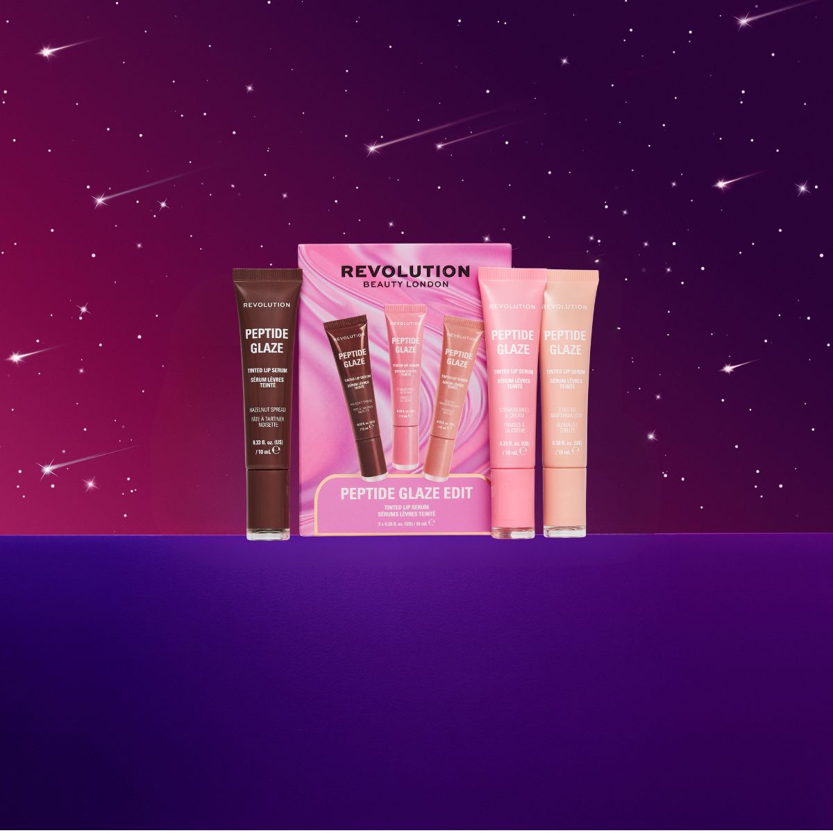 Peptide Glaze Edit Lip Balm Gift Set