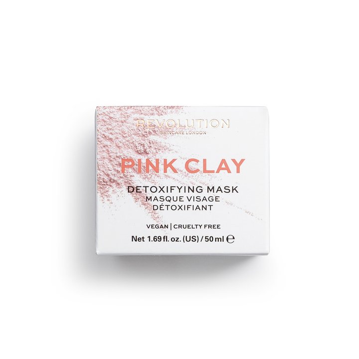 Revolution Skincare Pink Clay Detoxifying Face Mask - BeautyBound