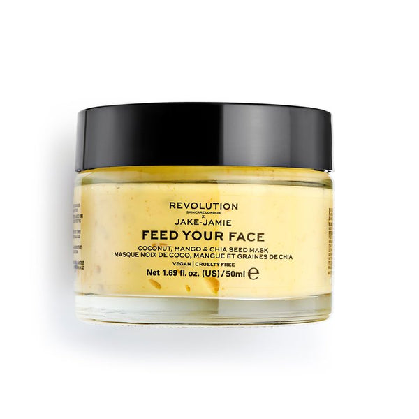Revolution Skincare x Jake Jamie Coconut Mango & Chia Seed Radiant Glow Face Mask - BeautyBound