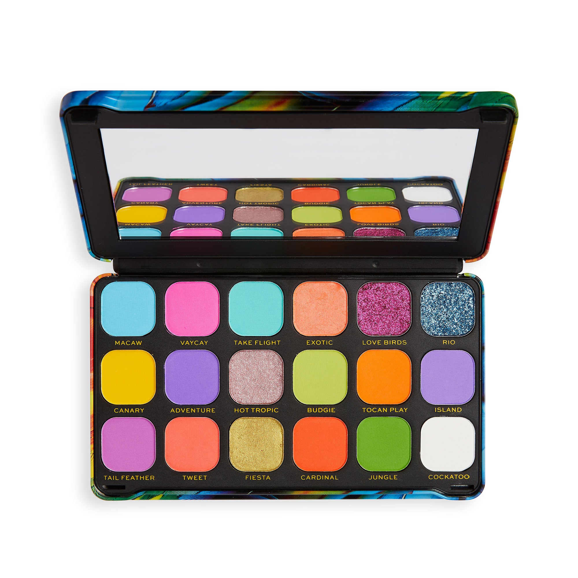 Revolution Forever Flawless Birds Of Paradise Eyeshadow Palette