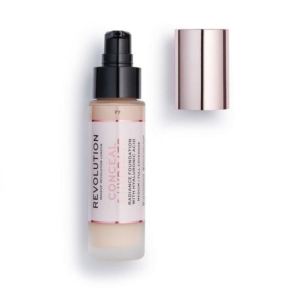 Revolution Conceal & Hydrate Foundation F7 - BeautyBound